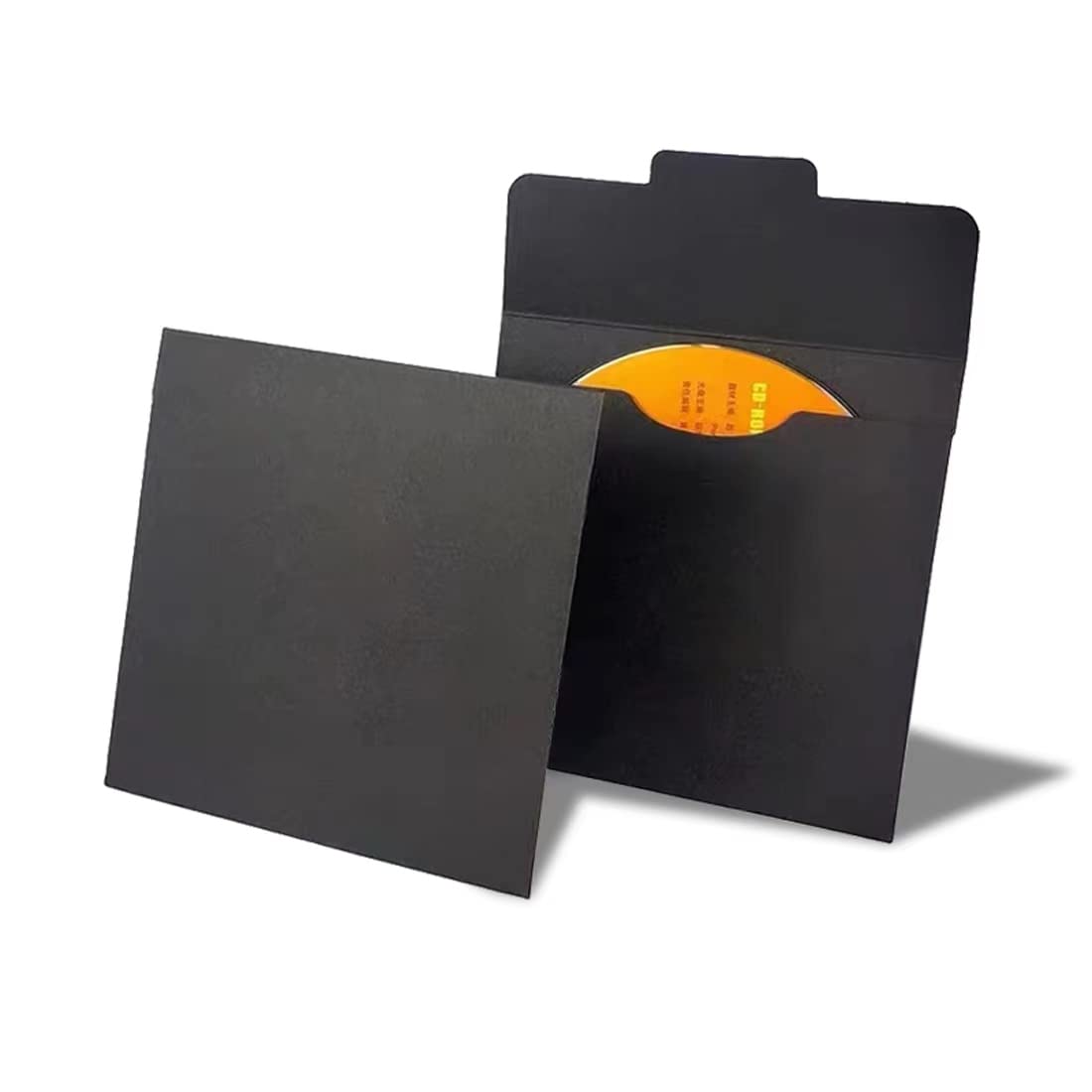 Amazon.com: 25pcs CD DVD Sleeves Black Kraft Paper DVD Envelopes